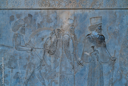 Persepolis  Ceremonial capital of Achaemenid Empire  Fars Province  Iran  Western Asia  Asia  Middle East  Unesco World Heritage Site