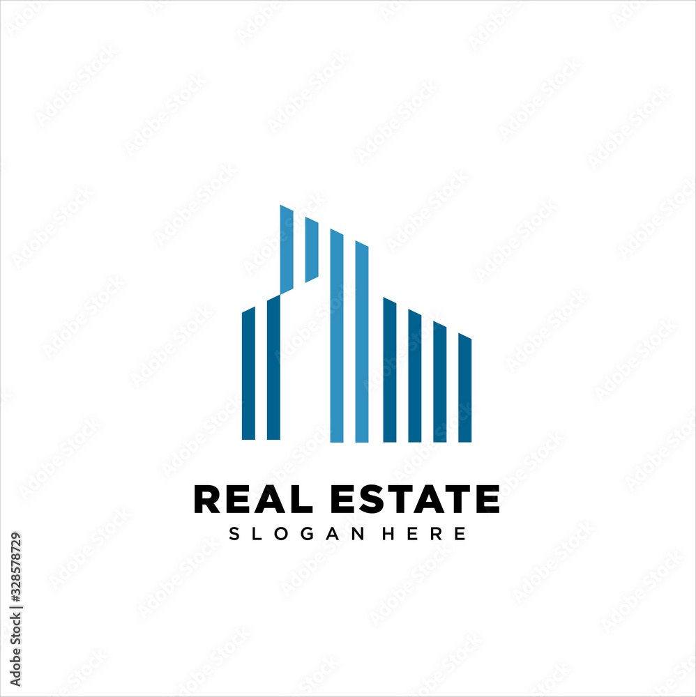Real Estate Logo Design. Creative abstract real estate icon logo template, Creative Building Concept Logo Design Template, logo design inspiration Real Estate Logo Design. Creative abstract real estate icon logo template, Creative Building Concept Logo Design Template, logo design inspiration