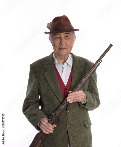 old man german hunter