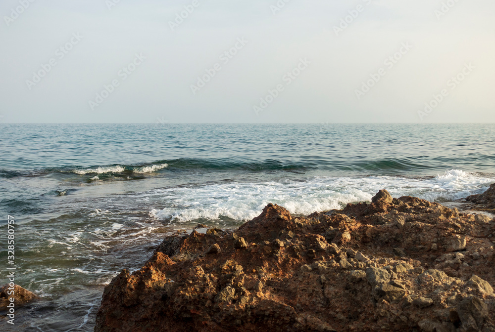A clear day at the Renega de Oropesa beach A clear day at the Renega de Oropesa beach