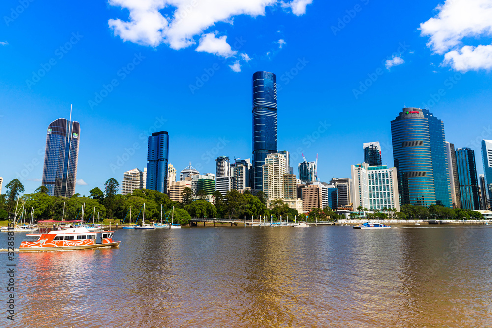 Fototapeta premium Brisbane City, Queensland, Australia