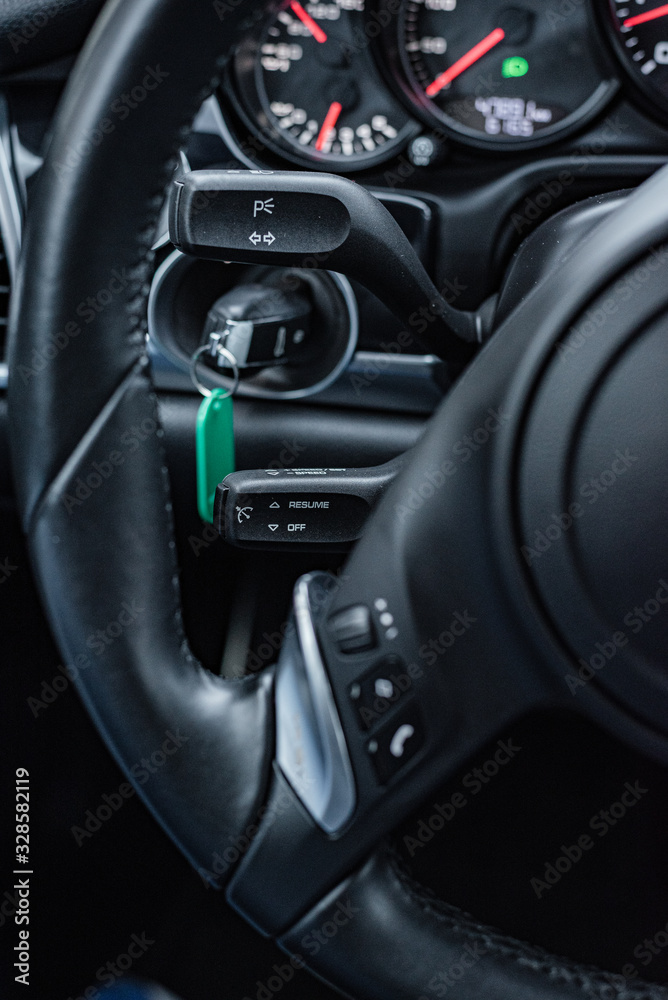 turn switch of a car