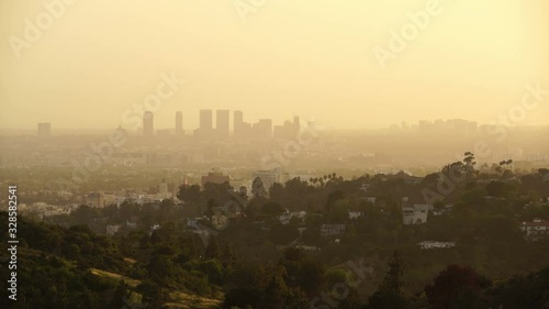 Los Angeles Century City and Beverly Hills Sunset