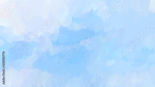 watercolor splash texture background. Hand-drawn blob, spot. Watercolor effects. Blue winter seasonal colors abstract background.