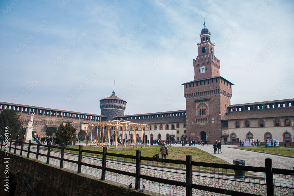 Fototapeta premium Roman castle