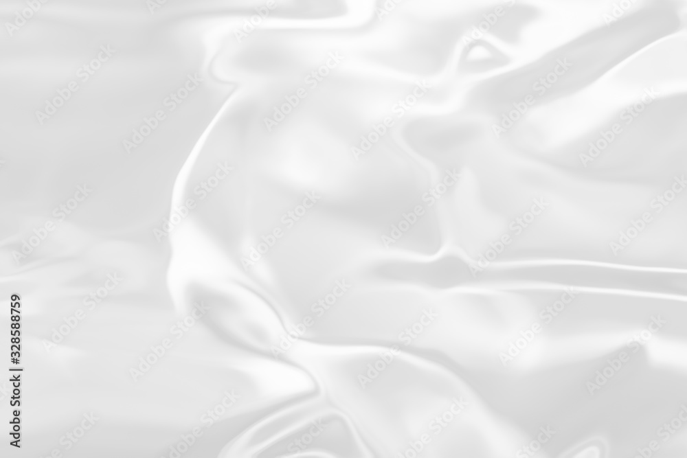 Fototapeta premium . White liquid shiny background.