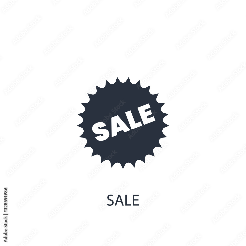 Sale icon. Simple shopping element illustration. Sale icon. Simple shopping element illustration.