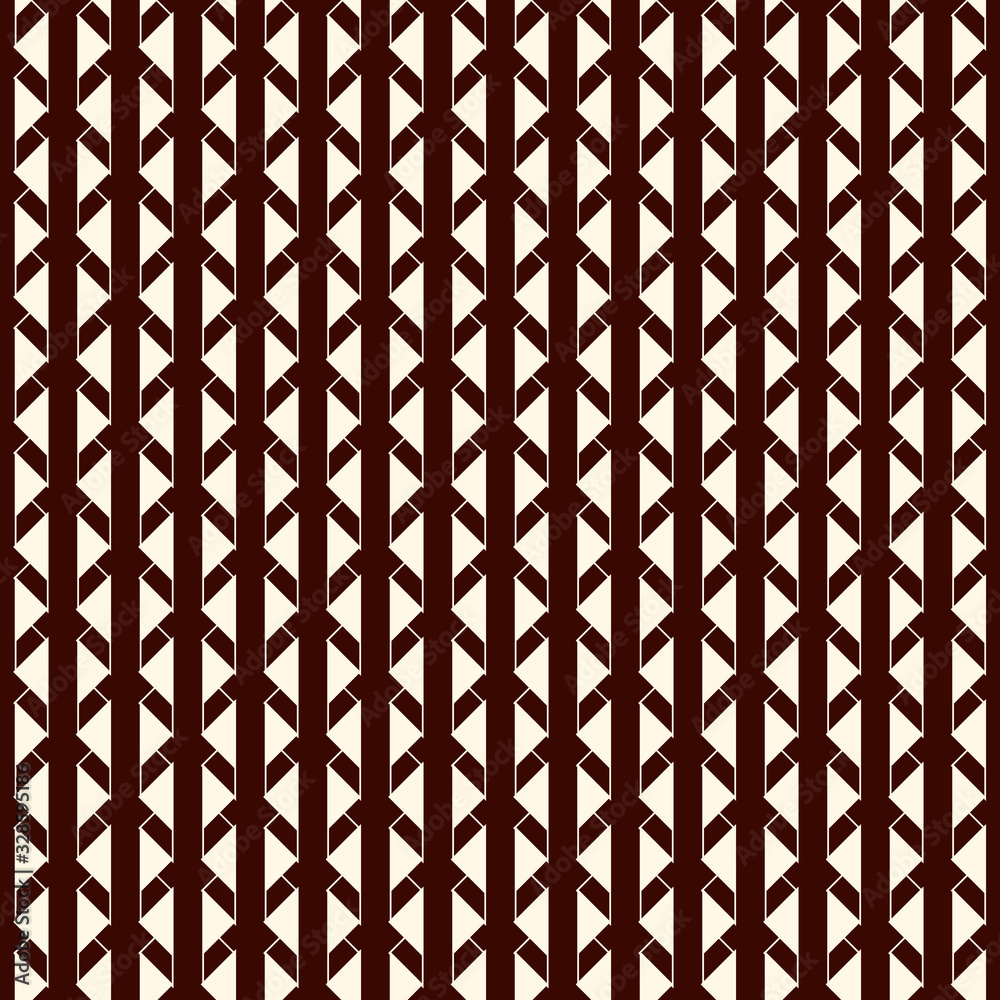 Seamless pattern with repeated mini triangles. Contemporary geometric print with origami forms. Vertical spiked lines Seamless pattern with repeated mini triangles. Contemporary geometric print with origami forms. Vertical spiked lines