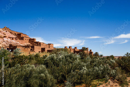 Image of view on a old village in Morocco. © inesbazdar