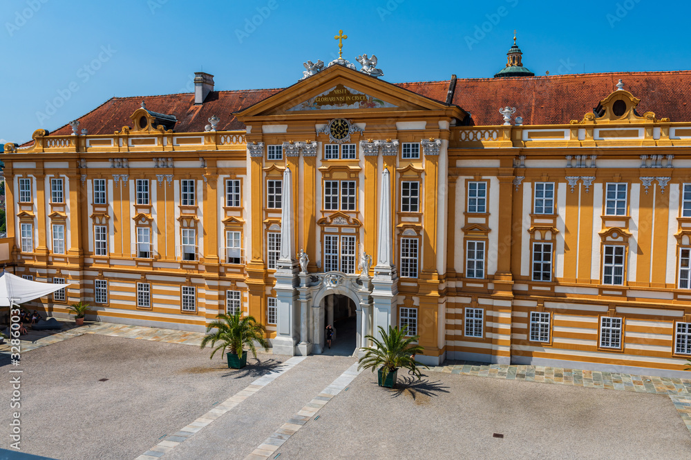 Fototapeta premium Melk Abbey in Wachau, Austria