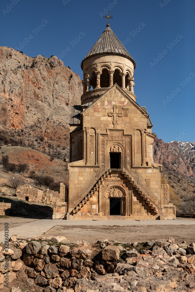 Noravank , 13th-century Armenian monastery. Vayots Dzor Province, Armenia. Noravank , 13th-century Armenian monastery. Vayots Dzor Province, Armenia.