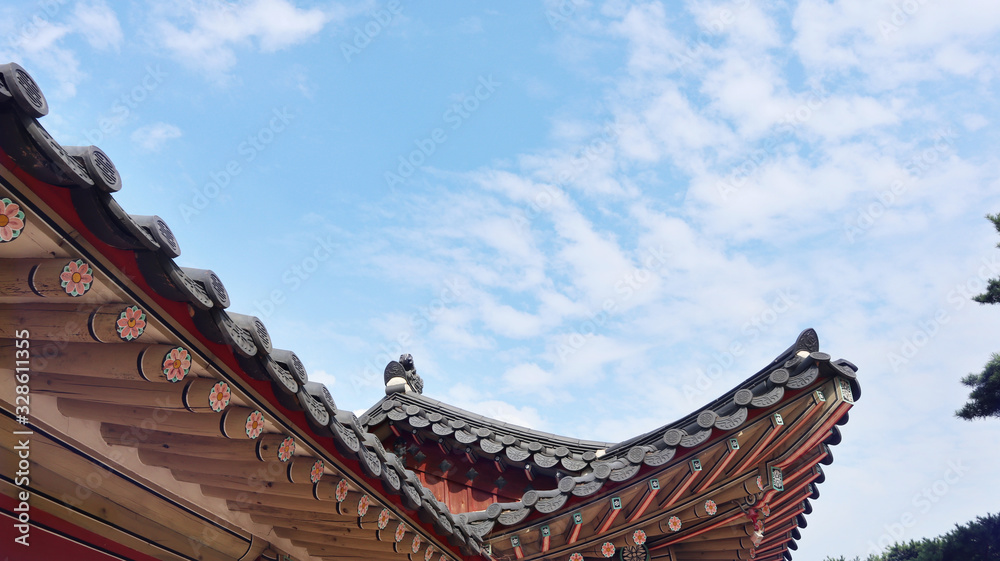 화창한 고궁 화창한 고궁