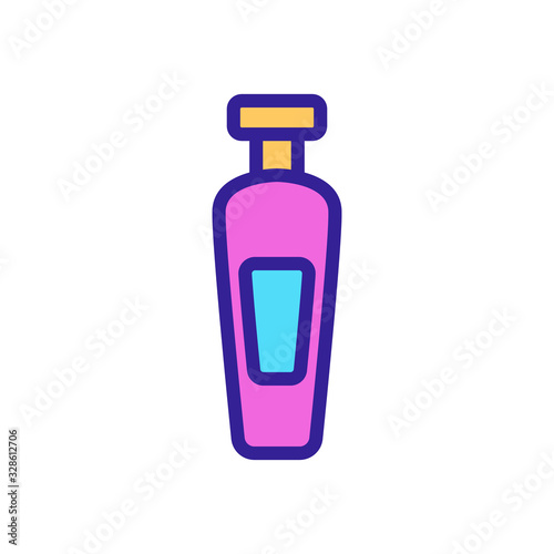 fragrant perfume icon vector. Thin line sign. Isolated contour symbol illustration