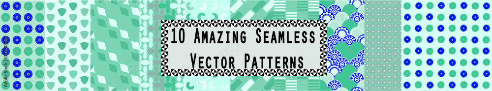 10 Amazing Seamless Vector Patterns Ice 10 Amazing Seamless Vector Patterns Ice