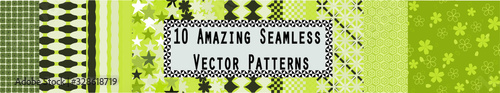 10 Amazing Seamless Vector Patterns Honey