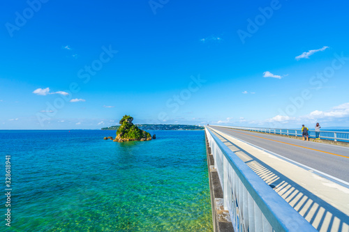 古宇利大橋 沖縄県観光スポット 日本