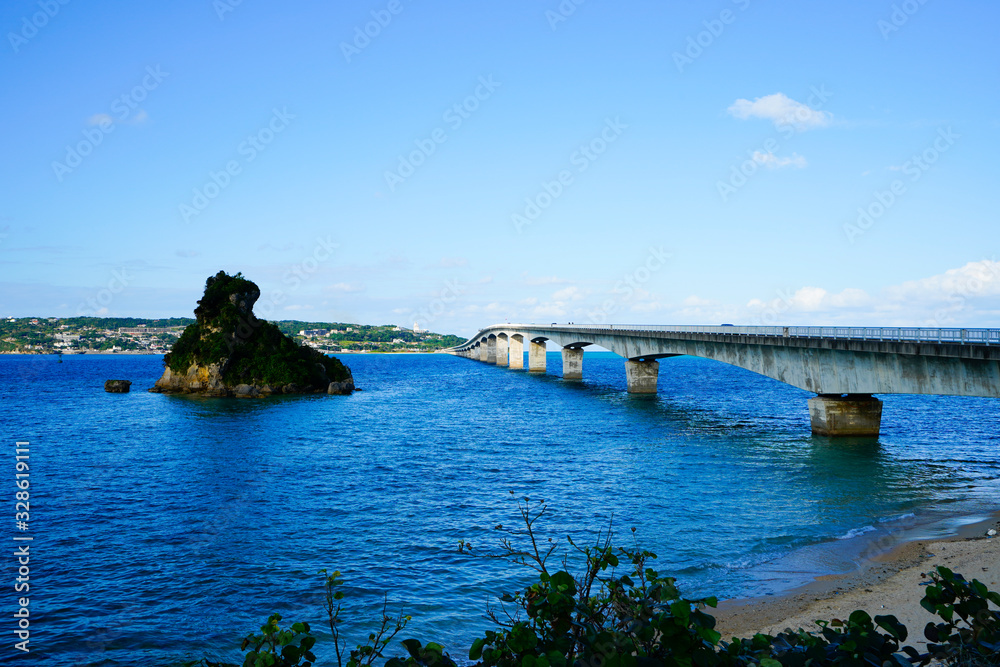 古宇利大橋 沖縄県観光スポット 日本