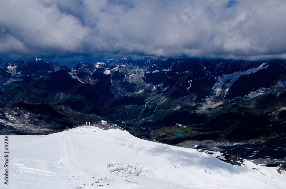 Obraz premium The top of the Matterhorn 