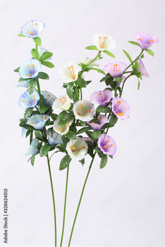 Fototapeta premium Closeup of artificial flower bouquet