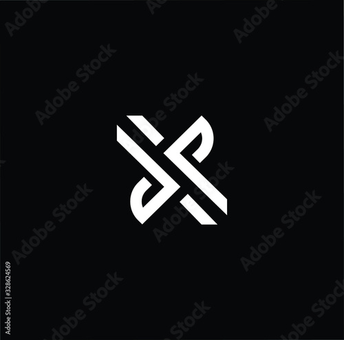 Initial based modern and minimal Logo. X XX XS SX letter trendy fonts monogram icon symbol. Universal professional elegant luxury alphabet vector design