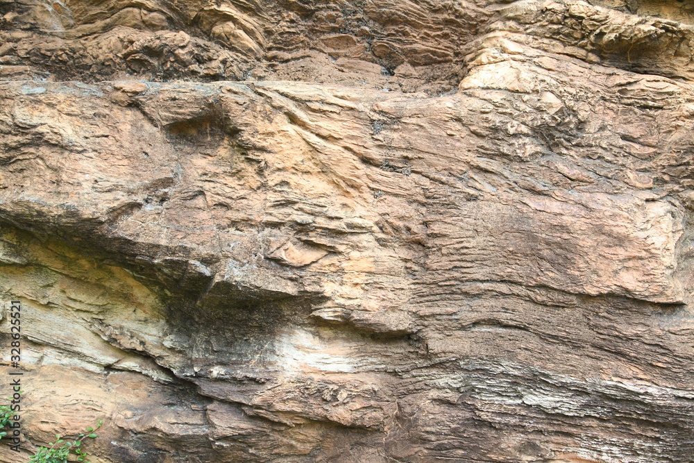 Old stone wall texture wall