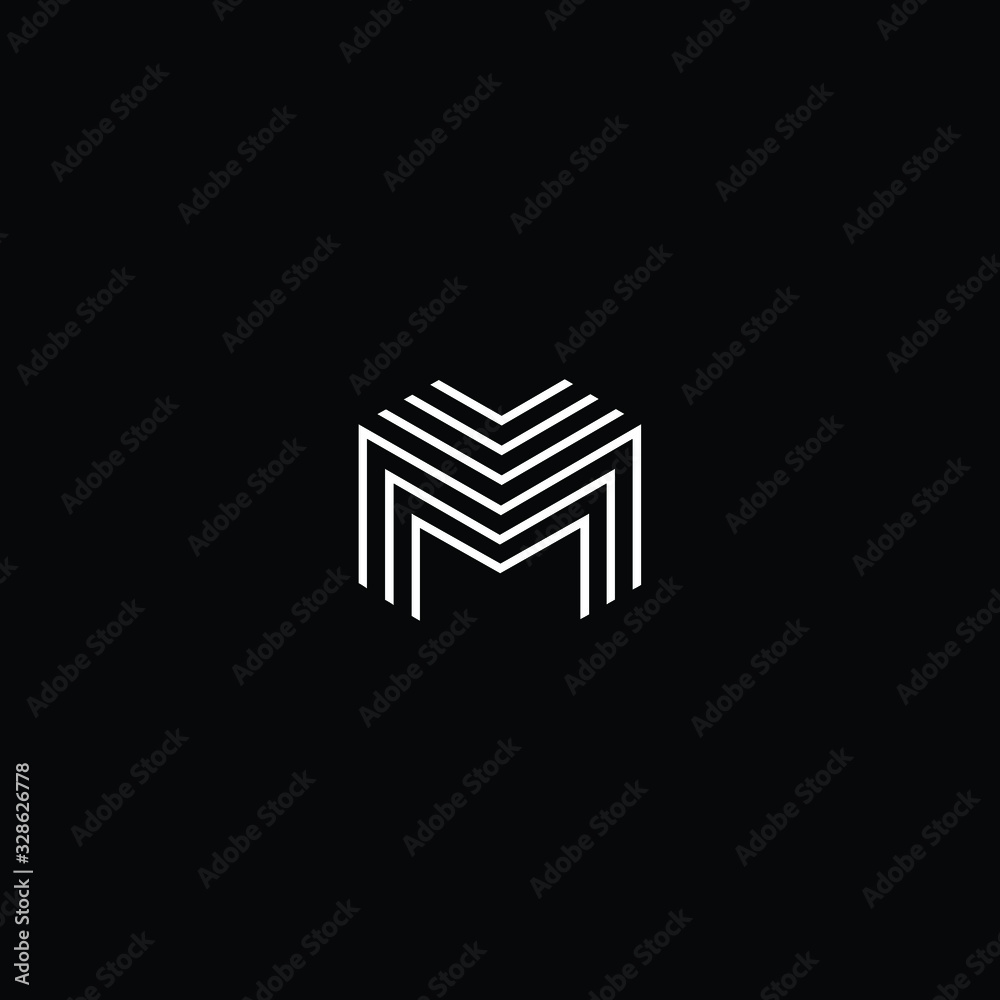 Initial based modern and minimal Logo. M MM MV VM letter trendy fonts monogram icon symbol. Universal professional elegant luxury alphabet vector design Initial based modern and minimal Logo. M MM MV VM letter trendy fonts monogram icon symbol. Universal professional elegant luxury alphabet vector design