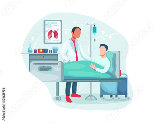 Hospitalization of the patient