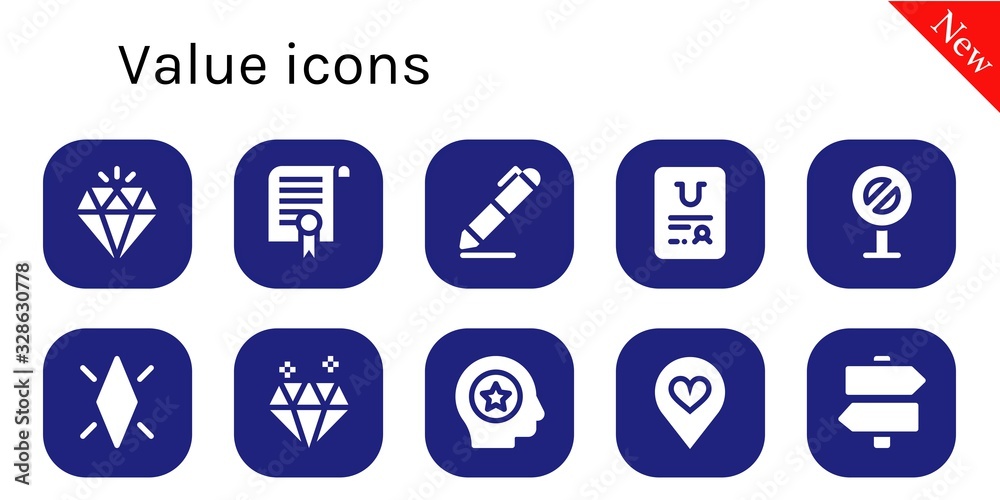 Modern Simple Set of value Vector filled Icons Modern Simple Set of value Vector filled Icons