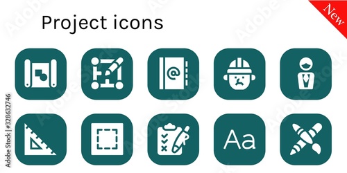 project icon set