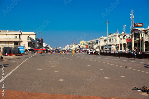 Puri Main road near jagannath temple dated 20 february 2020 Puri Odisha India