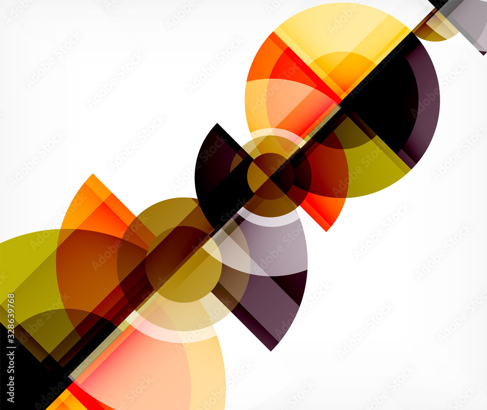 Abstract background, circle and triangle design round shapes overlapping. Geometric trendy template. Vector Illustration For Wallpaper, Banner, Background, Card, Book Illustration, landing page Abstract background, circle and triangle design round shapes overlapping. Geometric trendy template. Vector Illustration For Wallpaper, Banner, Background, Card, Book Illustration, landing page