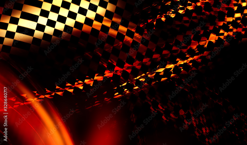 Obraz premium speed abstract background in techno style. Futuristic, suitable for themes of progress, technology, unknown, speed