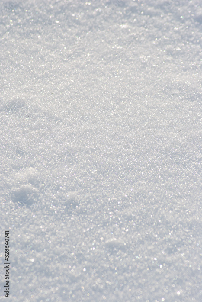 Obraz premium Winter background. First snow. 