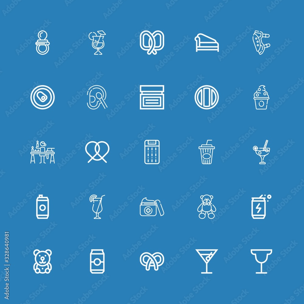 Editable 25 soft icons for web and mobile Editable 25 soft icons for web and mobile