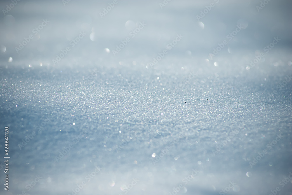 Obraz premium Winter background. First snow.
