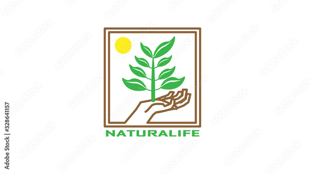 The naturalife symbol for any purpose