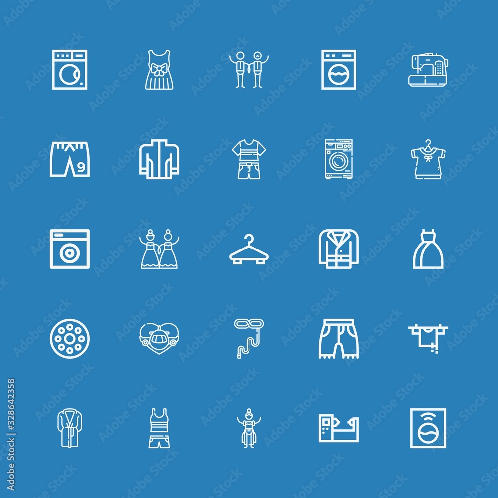 Editable 25 dress icons for web and mobile Editable 25 dress icons for web and mobile