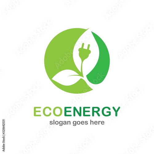 Eco energy icon
