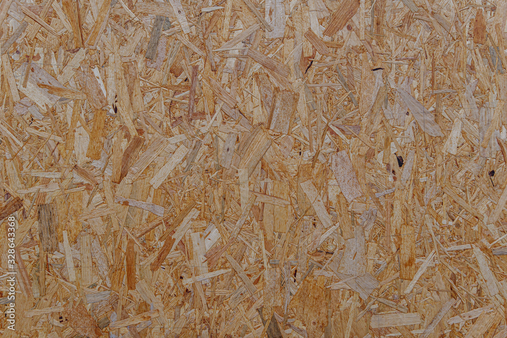 Chipboard Plywood Pressboard Texture, of wall or partition. Stock Photo