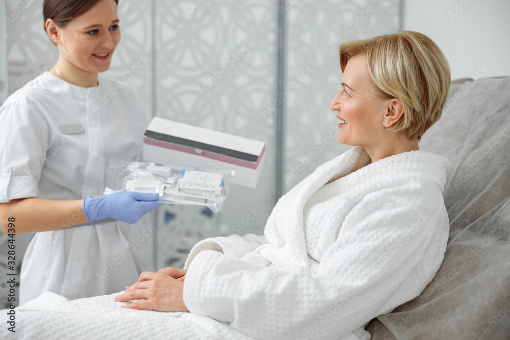 Cosmetology and beauty procedures in clinic Cosmetology and beauty procedures in clinic