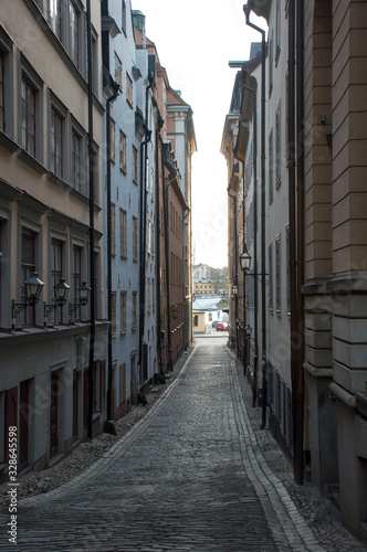 old street in European town © Alena Petrachkova