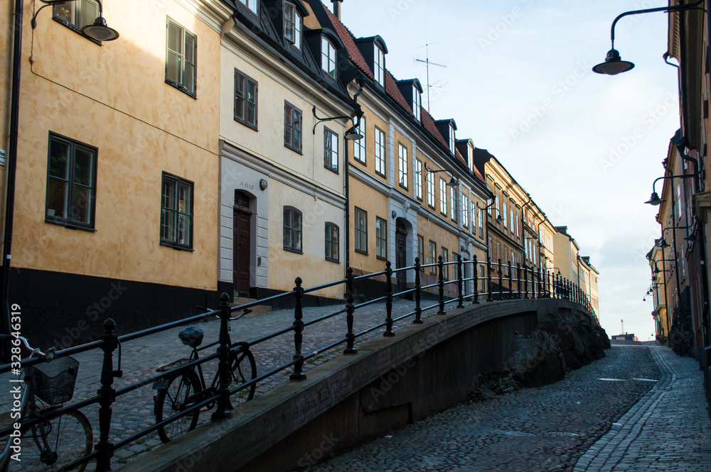 street in old town of tallinn