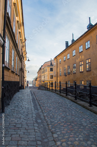 street in old town of tallinn