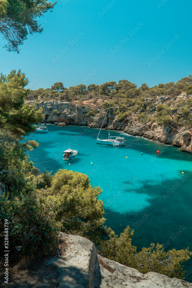 Beautiful Mallorca an balearic paradise