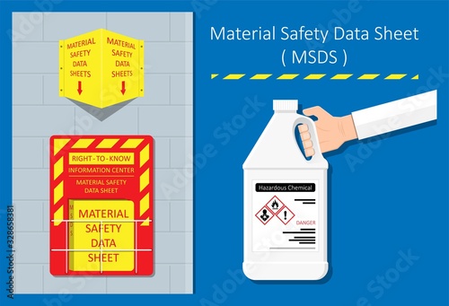 material safety data sheet hazard safe Globally Harmonized System Danger first aid measures personal protection WHMIS  photo