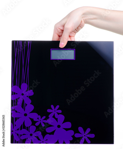 Konstfotografi scales weighing-machine measure in hand