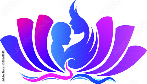 beautiful motherhood yoga