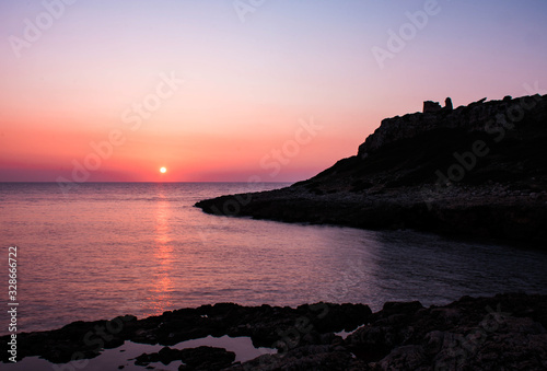 Nardò - Tramonto a porto Selvaggio