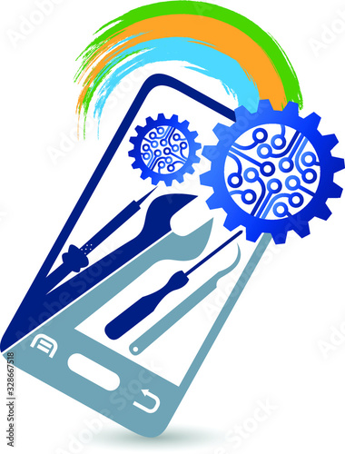 mobile service logo