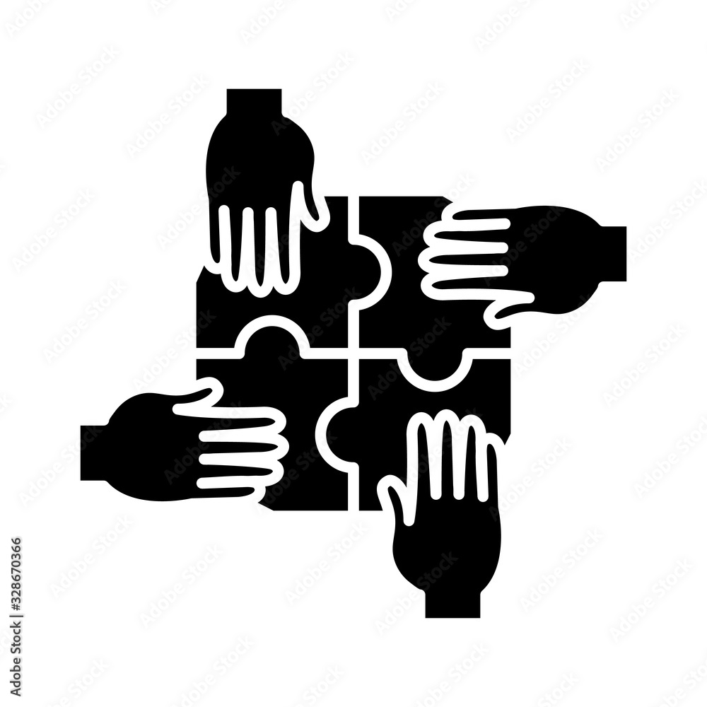 Shareholders parts black icon, concept illustration, vector flat symbol, glyph sign. Shareholders parts black icon, concept illustration, vector flat symbol, glyph sign.